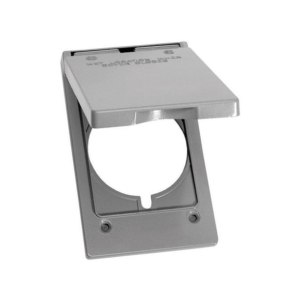 Sigma Electric  Rectangle  Metal  1 gang In-Use Cover  For Wet Locations